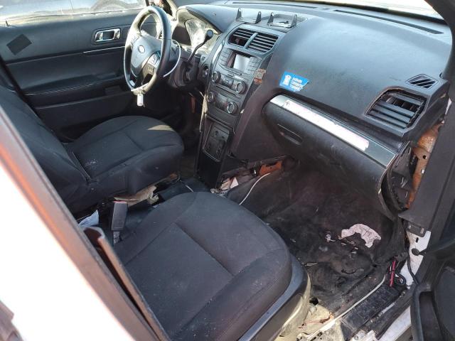 1FM5K8AR2GGB65086 - 2016 FORD EXPLORER POLICE INTERCEPTOR თეთრი ფოტო 8