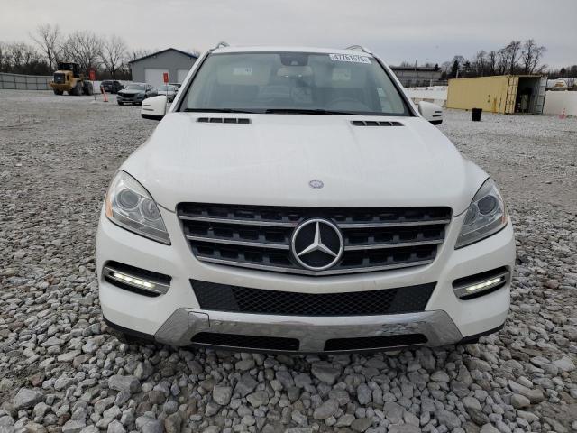 4JGDA5HBXFA521114 - 2015 MERCEDES-BENZ ML 350 4MATIC WHITE photo 5