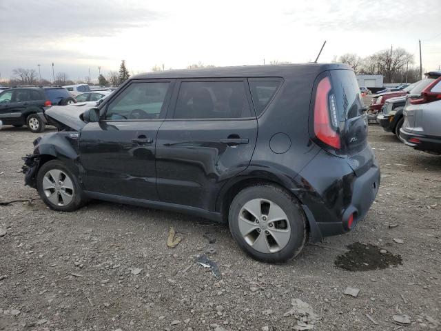 KNDJN2A20F7763718 - 2015 KIA SOUL BLACK photo 2