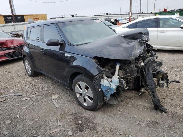 KNDJN2A20F7763718 - 2015 KIA SOUL BLACK photo 4