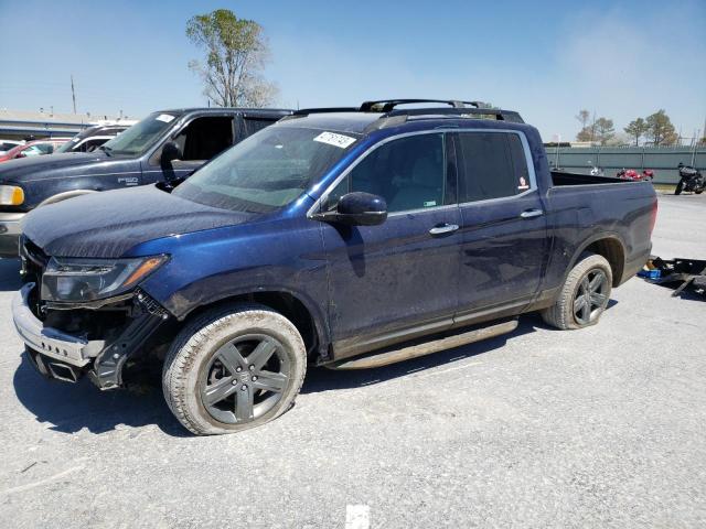 5FPYK3F7XNB010196 - 2022 HONDA RIDGELINE RTL BLUE photo 1