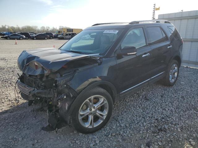 1FM5K8F85EGB96975 - 2014 FORD EXPLORER LIMITED BLACK photo 1