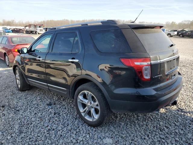 1FM5K8F85EGB96975 - 2014 FORD EXPLORER LIMITED BLACK photo 2