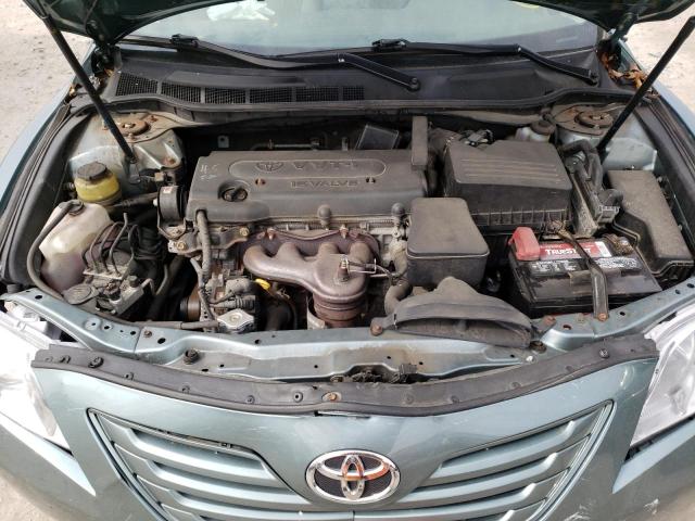 4T1BE46K79U860442 - 2009 TOYOTA CAMRY 4D 2 BASE TURQUOISE photo 11