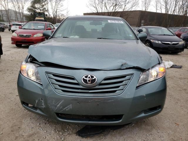 4T1BE46K79U860442 - 2009 TOYOTA CAMRY 4D 2 BASE TURQUOISE photo 5