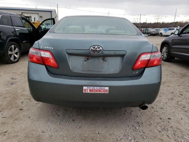 4T1BE46K79U860442 - 2009 TOYOTA CAMRY 4D 2 BASE TURQUOISE photo 6