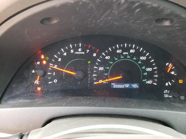 4T1BE46K79U860442 - 2009 TOYOTA CAMRY 4D 2 BASE TURQUOISE photo 9