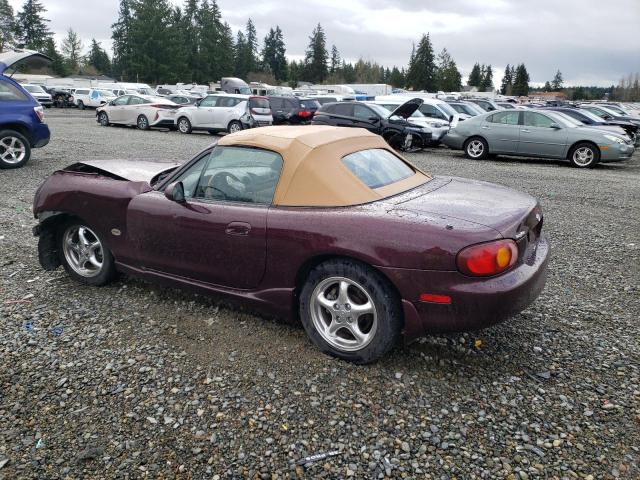 JM1NB3538Y0150163 - 2000 MAZDA MX-5 MIATA BASE PURPLE photo 2
