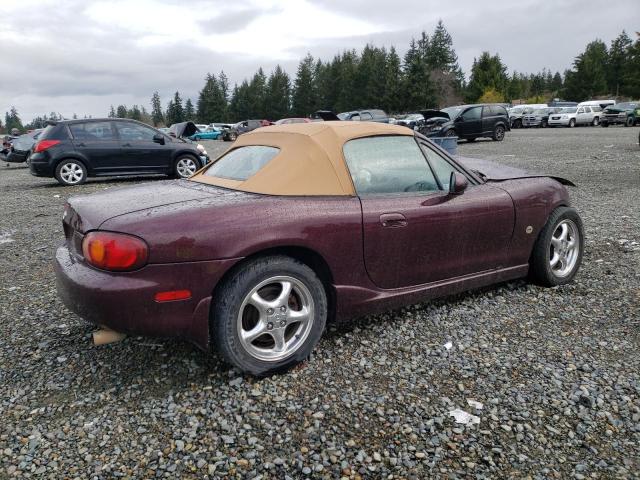 JM1NB3538Y0150163 - 2000 MAZDA MX-5 MIATA BASE PURPLE photo 3