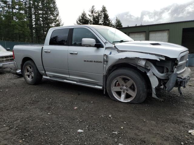 1C6RD7MT7CS122962 - 2012 DODGE RAM 1500 SPORT SILVER photo 4