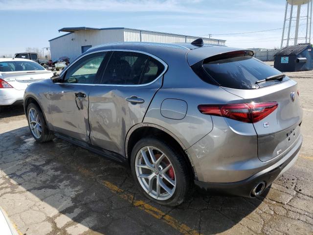 ZASPAKBN8K7C29527 - 2019 ALFA ROMEO STELVIO TI GRAY photo 2