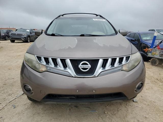 JN8AZ1MW5AW119325 - 2010 NISSAN MURANO S BROWN photo 5