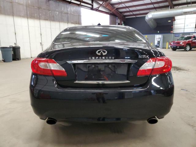 JN1AY1AR8BM570438 - 2011 INFINITI M56 X BLACK photo 6