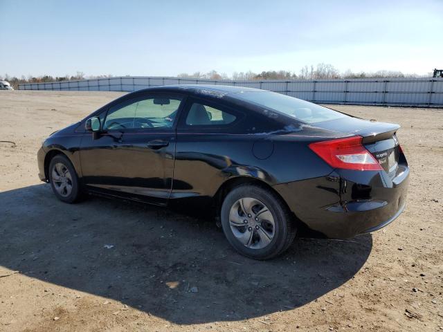 2HGFG3B53DH513200 - 2013 HONDA CIVIC LX BLACK photo 2