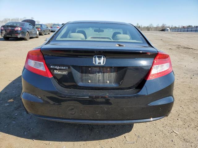 2HGFG3B53DH513200 - 2013 HONDA CIVIC LX BLACK photo 6