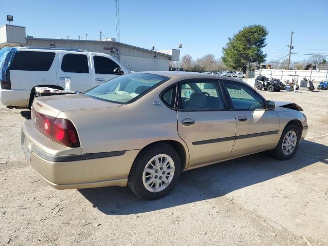 2G1WF52E049145655 - 2004 CHEVROLET IMPALA TAN photo 3