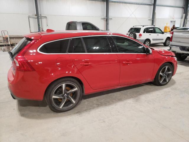 YV1902SP3F1262900 - 2015 VOLVO V60 R DESIGN RED photo 3