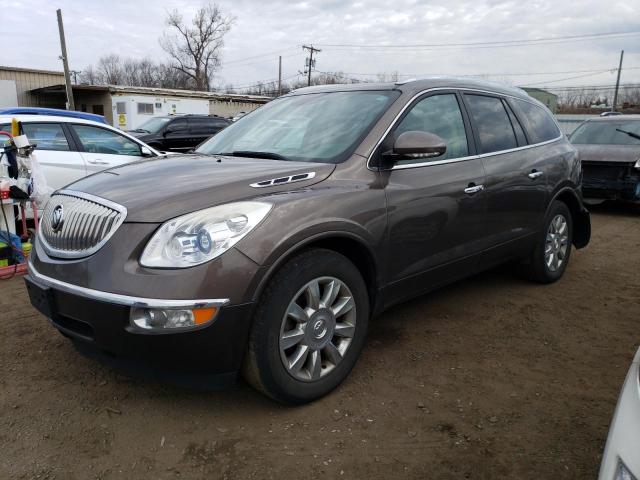 5GAKVCED9BJ301128 - 2011 BUICK ENCLAVE CXL BROWN photo 1