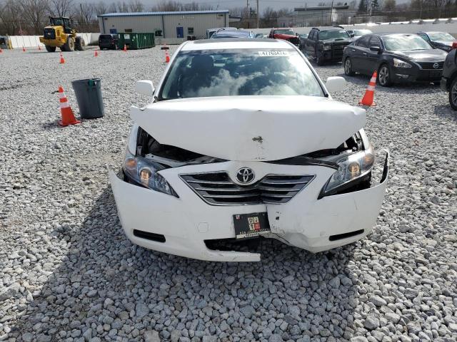 JTNBB46K873033092 - 2007 TOYOTA CAMRY HYBRID WHITE photo 5