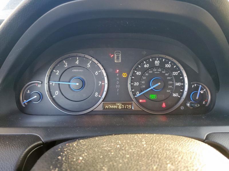 5J6TF2H51CL000061 - 2012 HONDA CROSSTOUR EXL გრაფიტი ფოტო 9