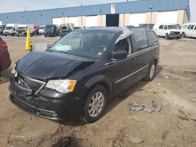 2C4RC1BGXER257064 - 2014 CHRYSLER TOWN & COU TOURING შავი ფოტო 1