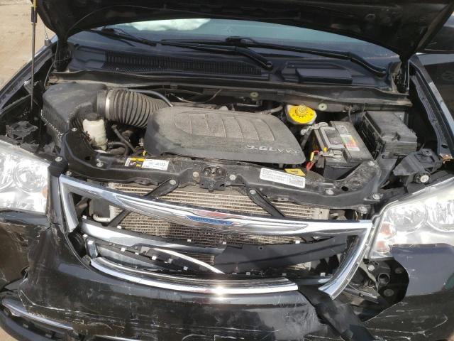 2C4RC1BGXER257064 - 2014 CHRYSLER TOWN & COU TOURING შავი ფოტო 12