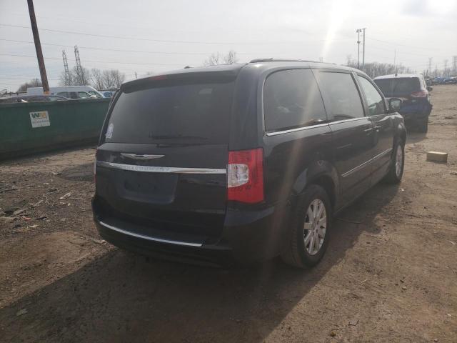 2C4RC1BGXER257064 - 2014 CHRYSLER TOWN & COU TOURING შავი ფოტო 3