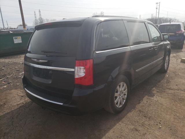 2C4RC1BGXER257064 - 2014 CHRYSLER TOWN & COU TOURING შავი ფოტო 6