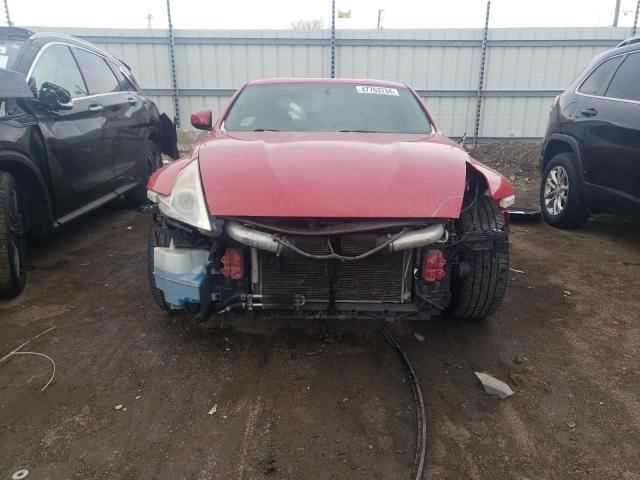 JN1AZ4EH1CM564482 - 2012 NISSAN 370Z BASE RED photo 5