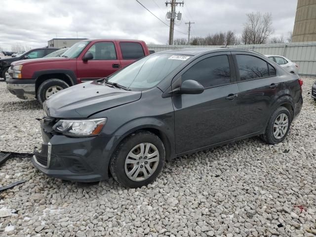 1G1JB5SG9J4113034 - 2018 CHEVROLET SONIC LS CHARCOAL photo 1