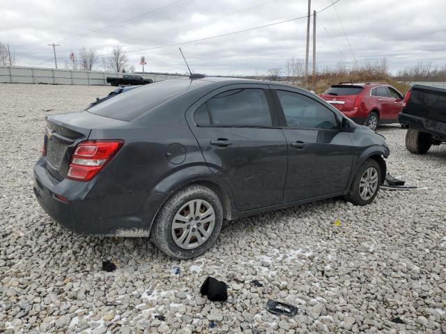 1G1JB5SG9J4113034 - 2018 CHEVROLET SONIC LS CHARCOAL photo 3