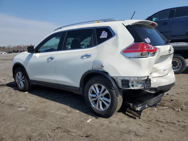 KNMAT2MV8GP604927 - 2016 NISSAN ROGUE S WHITE photo 2