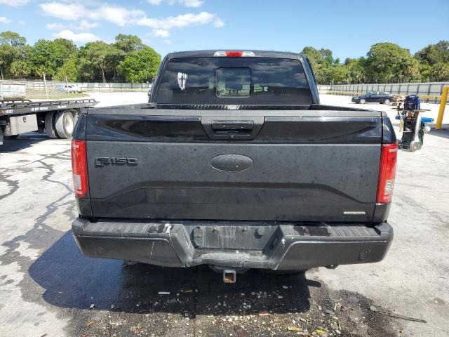 1FTEW1CF6FFA04599 - 2015 FORD F150 SUPERCREW BLACK photo 6