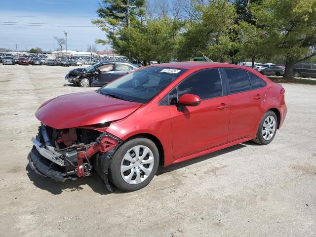 JTDEPRAE0LJ018562 - 2020 TOYOTA COROLLA LE RED photo 1