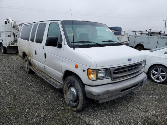 1FBSS31L12HA47950 - 2002 FORD ECONOLINE E350 SUPER DUTY WAGON WHITE photo 4