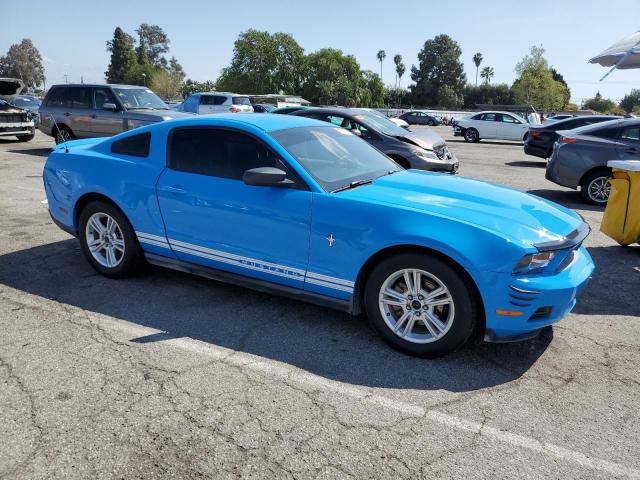 1ZVBP8AN0A5115213 - 2010 FORD MUSTANG BLUE photo 4