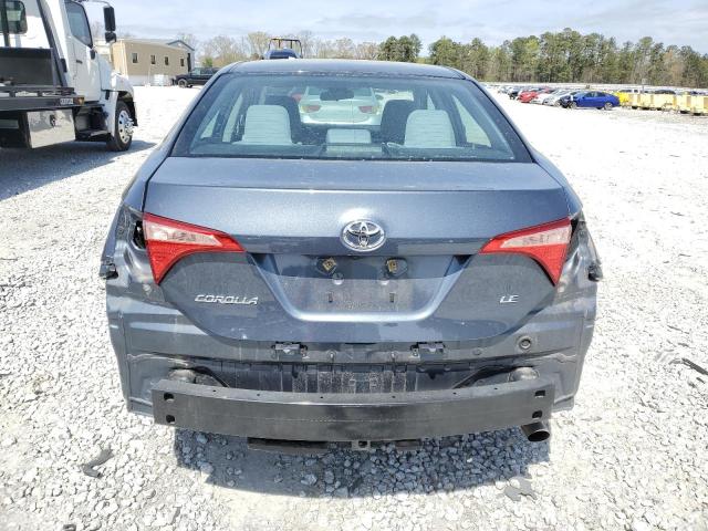 2T1BURHE2HC756545 - 2017 TOYOTA COROLLA L GRAY photo 6