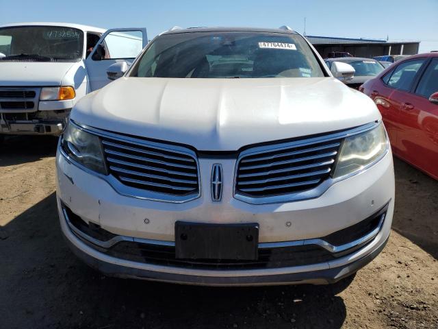 2LMTJ8LPXGBL52870 - 2016 LINCOLN MKX RESERVE Blanc photo 5