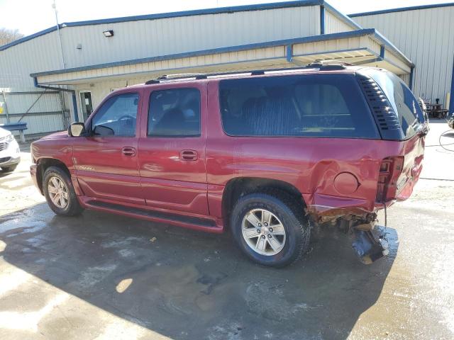 1GKFK66U74J267593 - 2004 GMC YUKON XL DENALI BURGUNDY photo 2