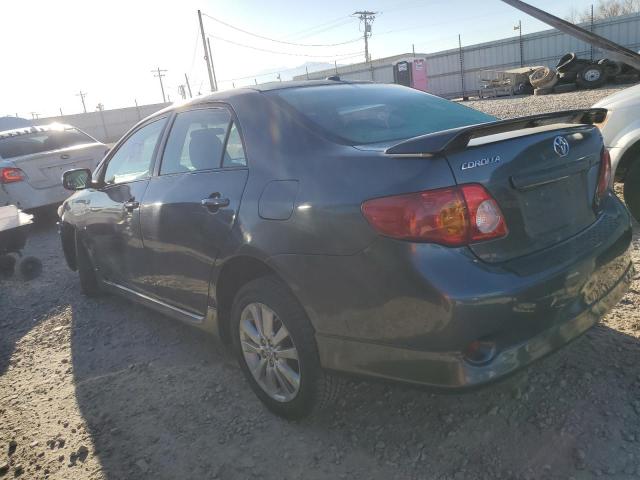 1NXBU40E19Z141225 - 2009 TOYOTA COROLLA BASE GRAY photo 2