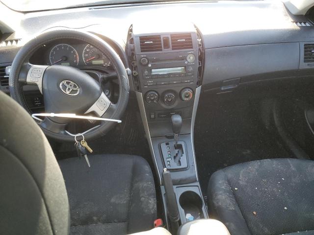 1NXBU40E19Z141225 - 2009 TOYOTA COROLLA BASE GRAY photo 8