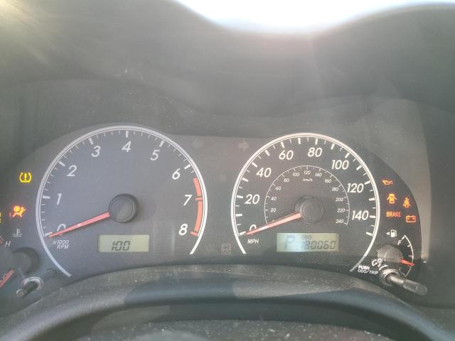 1NXBU40E19Z141225 - 2009 TOYOTA COROLLA BASE GRAY photo 9