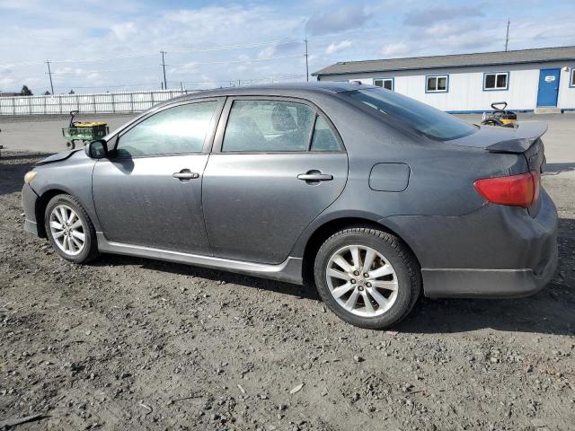 1NXBU4EE6AZ380475 - 2010 TOYOTA COROLLA BASE CHARCOAL photo 2