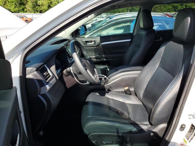 5TDKKRFH4GS178165 - 2016 TOYOTA HIGHLANDER XLE WHITE photo 7