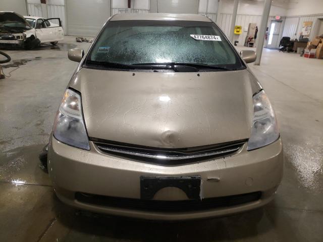 JTDKB20U673272630 - 2007 TOYOTA PRIUS TAN photo 5