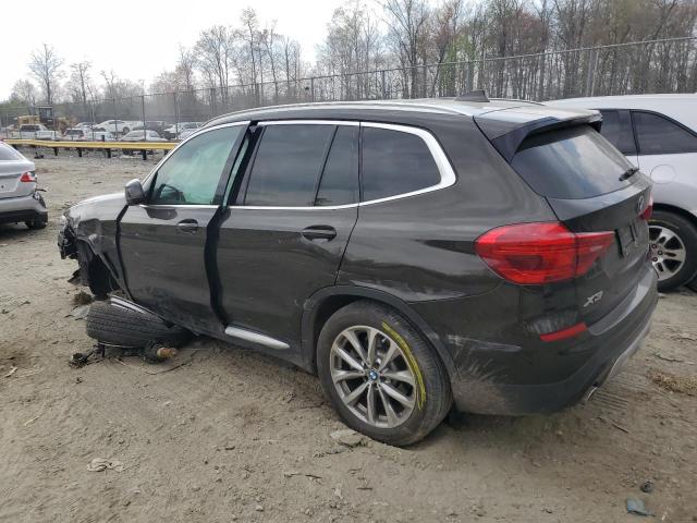 5UXTR9C54KLE21222 - 2019 BMW X3 XDRIVE30I BLACK photo 2