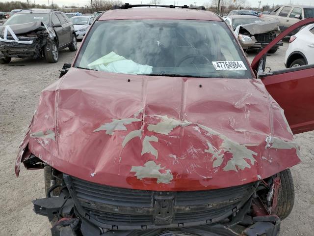 3D4GG57V19T239827 - 2009 DODGE JOURNEY SXT RED photo 11