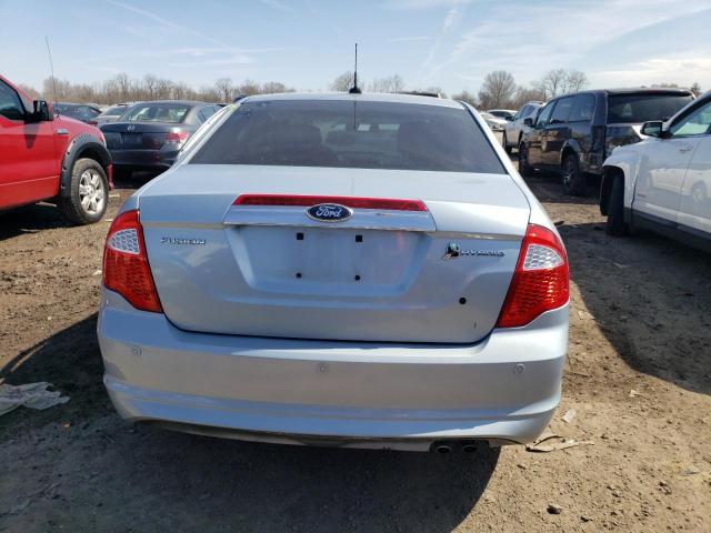 3FADP0L37AR331202 - 2010 FORD FUSION HYBRID BLUE photo 6