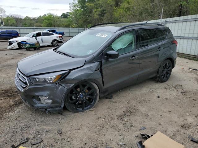 1FMCU0GD3KUA07591 - 2019 FORD ESCAPE SE GRAY photo 1