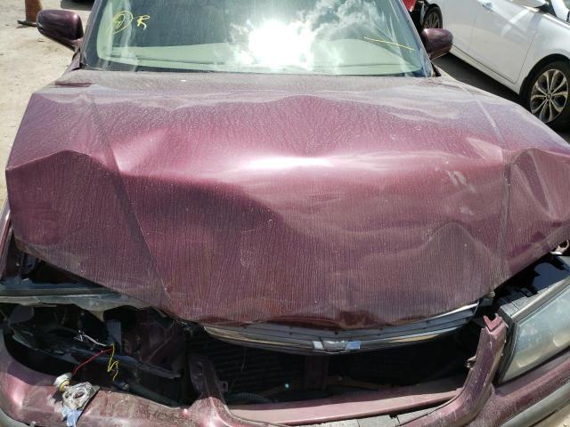 2G1WF52E049219219 - 2004 CHEVROLET IMPALA BURGUNDY photo 11